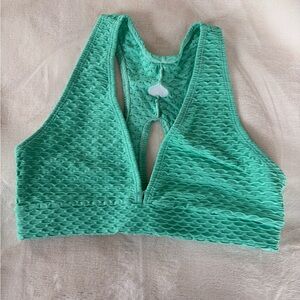 Booty by Brabants Croco Deep V sports bra